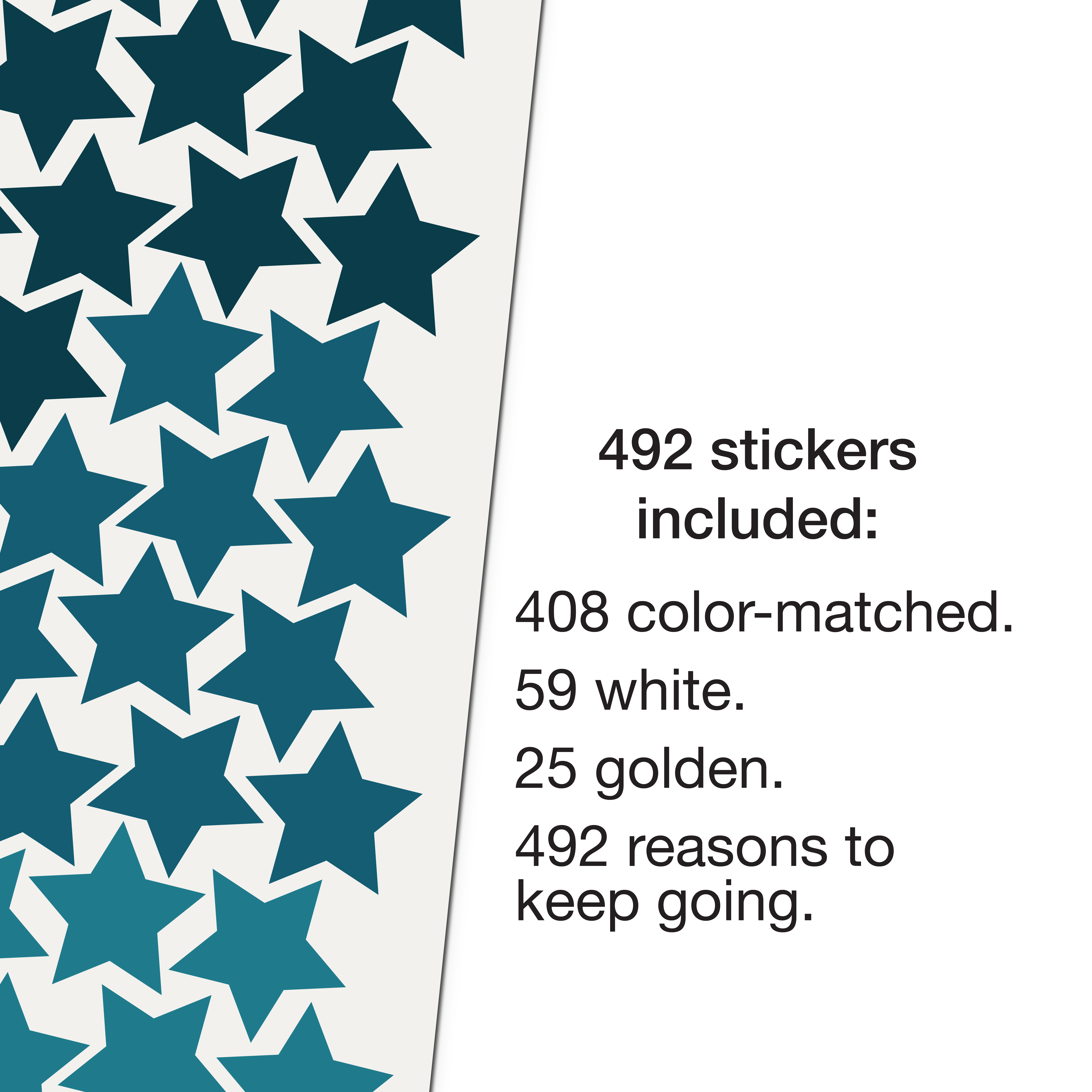 Wall Planner sticker sheet
